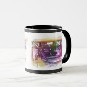 Sprint-Auto-Tassen Tasse (VorderseiteRechts)