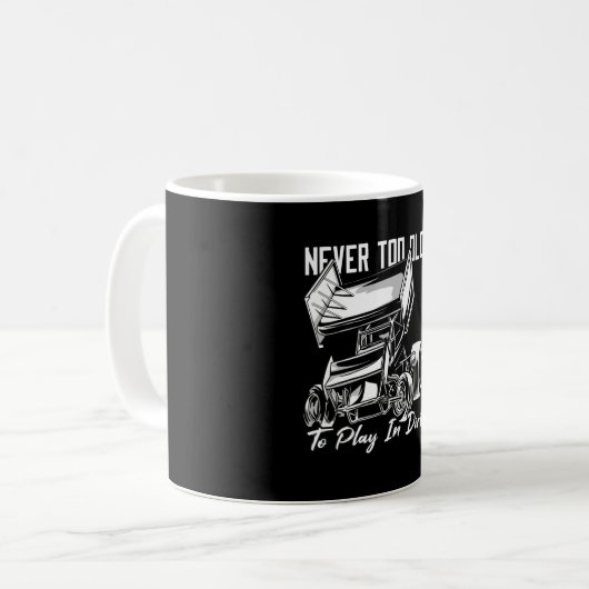 Sprint Car Kaffeetasse (Vorderseite Links)