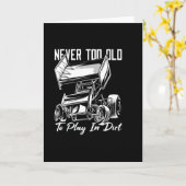 Sprint Car Karte (Gelbe Blume)