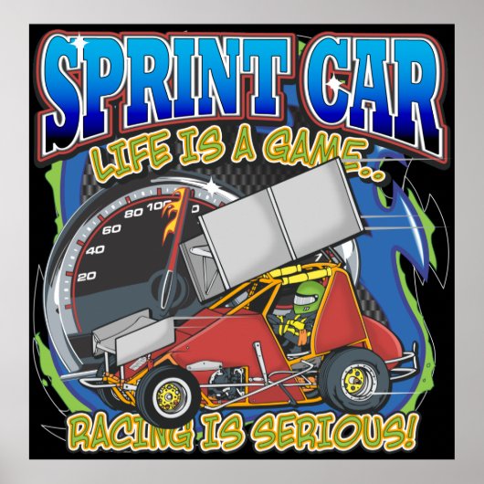 Sprint Car Life Poster (Vorne)