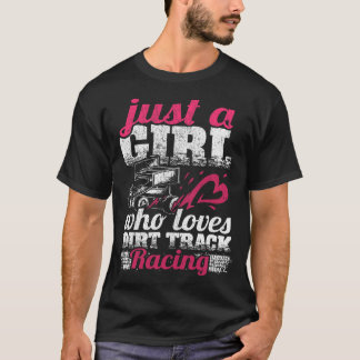Sprint Car Lover Nur ein Mädchen, das Lieben nicht T-Shirt