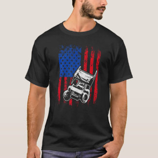 Sprint Car Racing Race Track Racing T-Shirt