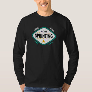 Sprint-Design für einen Sprinter T-Shirt