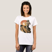 Sprint durch stürmische Wege T-Shirt (Vorne ganz)