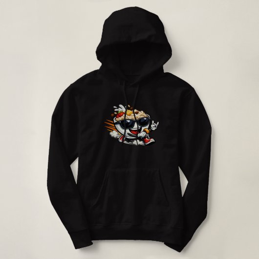 Sprint-Haferbrei Hoodie (Design vorne)