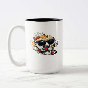 Sprint-Haferbrei Zweifarbige Tasse
