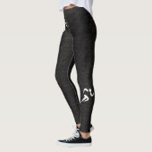 Sprint-Power, der Leggings läuft (Links)