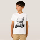 Sprinten Sie Auto 1 T-Shirt (Vorne ganz)