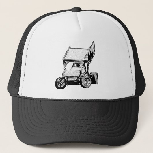 Sprinten Sie Auto 1 Truckerkappe (Vorderseite)