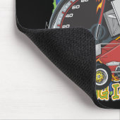 Sprinten Sie das Auto-Leben Mousepad (Ecke)