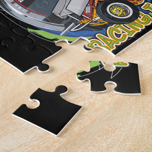 Sprinten Sie das Auto-Leben Puzzle (Seite)