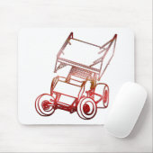 Sprinten Sie das verdrehte/Sonnenuntergang Auto Mousepad (Mit Mouse)