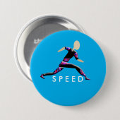 Sprinten Sie Läufer-Knopf Button (Vorne & Hinten)