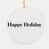 Sprinter Camper Van RV Happy Camper Keramik Ornament (Hinten)