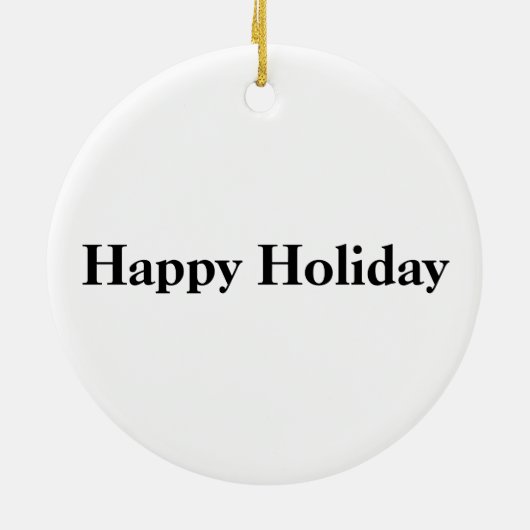 Sprinter Camper Van RV Happy Camper Keramik Ornament (Hinten)