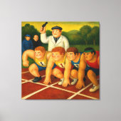 Sprinter - großes verpacktes Kunstdruck auf Leinwa Leinwanddruck (Vorderseite)