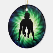 Sprinter Keramik Ornament (Links)