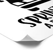 Sprinter Van Adventure Poster (Ecke)