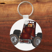 Sprintwagen Nr. 1 Schlüsselanhänger (Vorderseite)