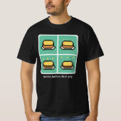 Sprite_button_8bit.png T - Shirt (Vorderseite)