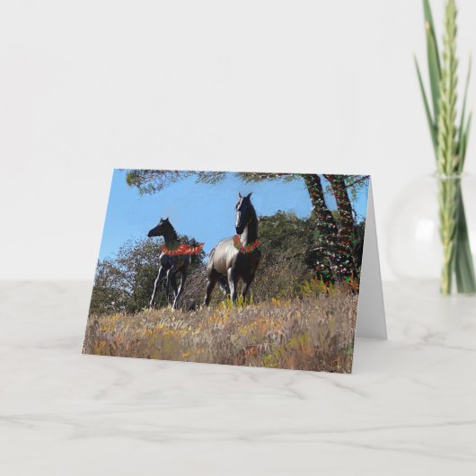 Sprite und Spring Holiday Card Dankeskarte (Vorderseite)