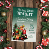 Sprits Bright Mixed Drinks Weihnachten machen Einladung