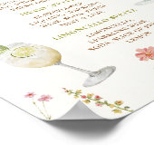 Spritz Bar Sign | Aperol Spritz Sign Poster (Ecke)