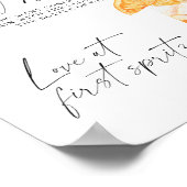 Spritz Brautparty schätzt wie viele Korks Poster (Ecke)