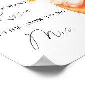 Spritz Brautparty - Wie viele Küsse Spiel Poster (Ecke)