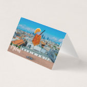 Spritz Cocktail auf einem Tisch mit Blick auf Mail (Vorderseite)