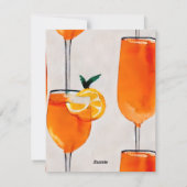 Spritz - Karte (Rückseite)