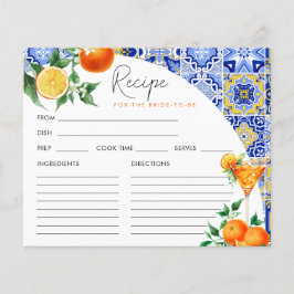 Spritz Mediterrane Brautparty Rezept Card