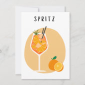Spritz-Plakat (Vorderseite)