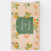 Spritz Sommer Geburtstag Banner (Vertikal)