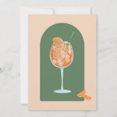 Spritz Sommer Geburtstag Einladung (Rückseite)