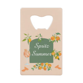 Spritz Sommer Geburtstag Geldbeutel Flaschenöffner