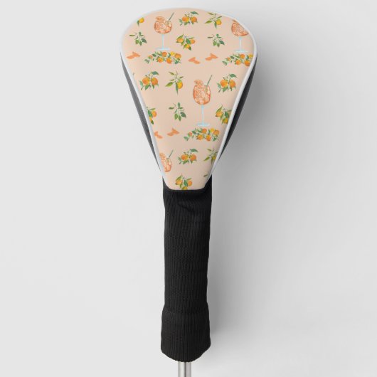 Spritz Sommer Geburtstag Golf Headcover (Vorderseite)