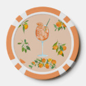 Spritz Sommer Geburtstag Pokerchips (Rückseite)