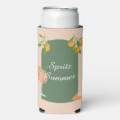 Spritz Sommer Geburtstag Selters Dosenkühler (Seltzer Vorderseite)