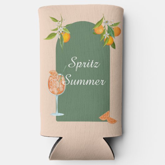 Spritz Sommer Geburtstag Selters Dosenkühler (Vorderseite)