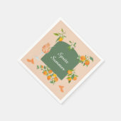 Spritz Sommer Geburtstag Serviette (Ecke)