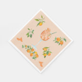 Spritz Sommer Geburtstag Serviette (Ecke)