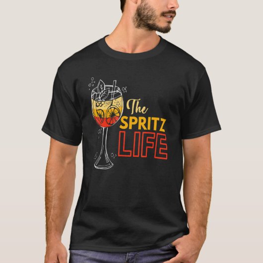 Spritz Sprizz Life Aperol Sie sehen Me Aperollin C T-Shirt (Vorderseite)