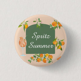 Spritz Summer Birthday Button