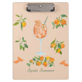 Spritz Summer Birthday Klemmbrett