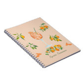 Spritz Summer Birthday Notizblock (Rechte Seite)