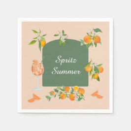 Spritz Summer Birthday Serviette