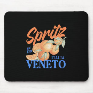 Spritz Veneto Dal 1919 Italia Vintage Orangenwein Mousepad