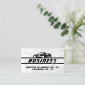 Spritzblasen Visitenkarte (Stehend Vorderseite)