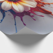 Spritzblüte Geschenkpapier (Ecke)